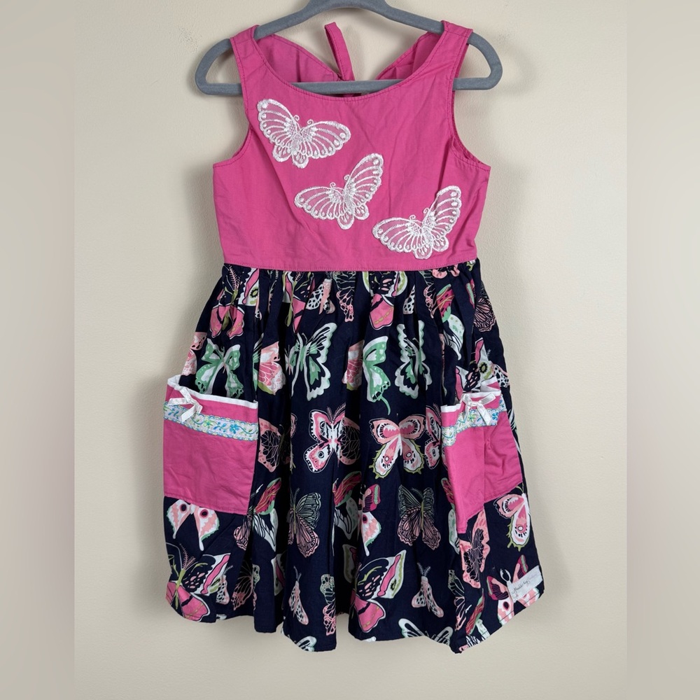 NWT Maddie Kay Creations Butterfly Dress